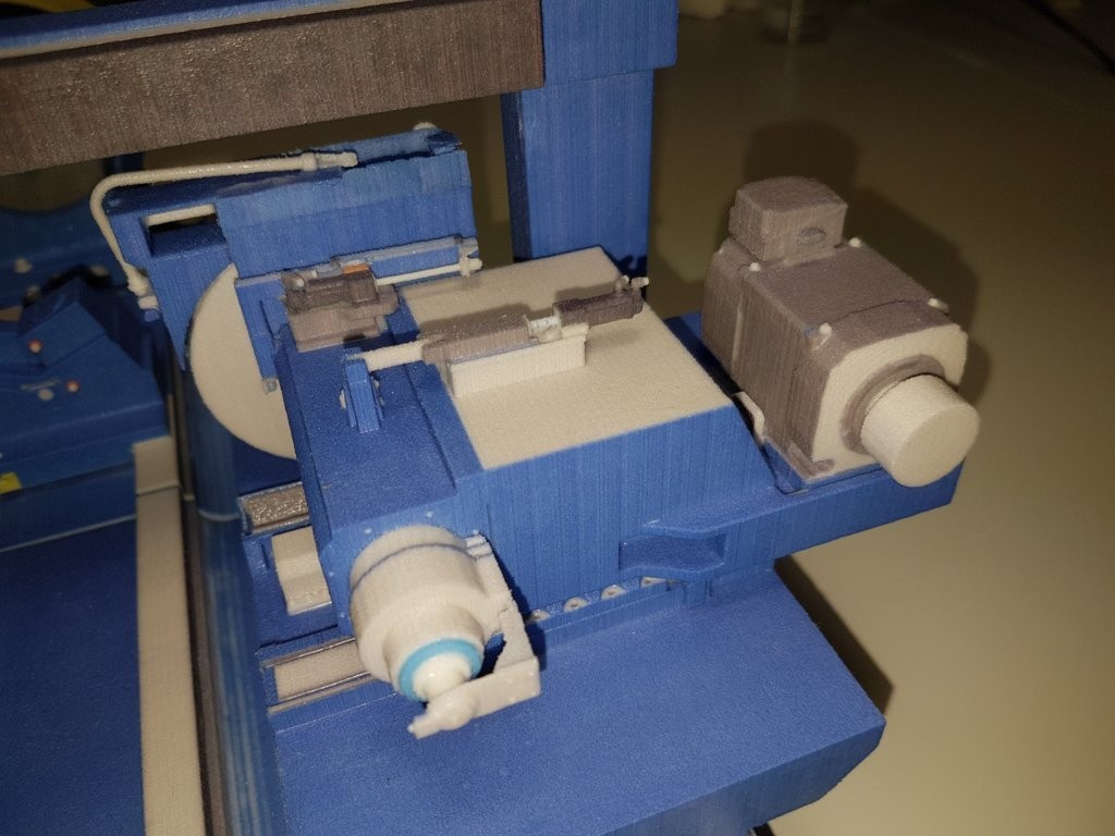 Fig. 2: 3D printed industrial rectifier: detail 1