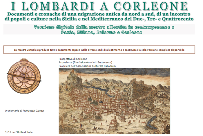 Visita la mostra virtuale Lombardi a Corleone
