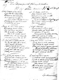 Copia manoscritta dellode La deliziosa imperial Residenza di Sconbrun. Biblioteca Universitaria di Pavia, Ticinesi 533.1/130