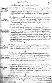 Stabilimenti per lanno 1782. Biblioteca Universitaria di Pavia, Miscellanea Ticinensia II n. 51