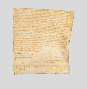 1264 gennaio 13, Corleone. Palermo, Archivio di Stato, Diplomatico, Tabulario di Santa Maria del Bosco di Calatamauro, perg. 1